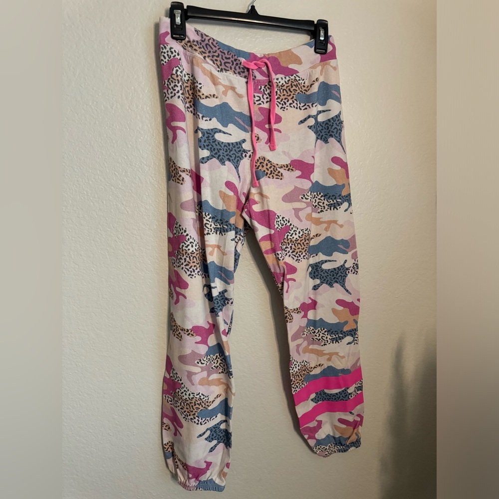 NWT-Sundry Abstract Camo Sweatpants Jogger Style Super Soft Size 2 (Medium) - Picture 2 of 6